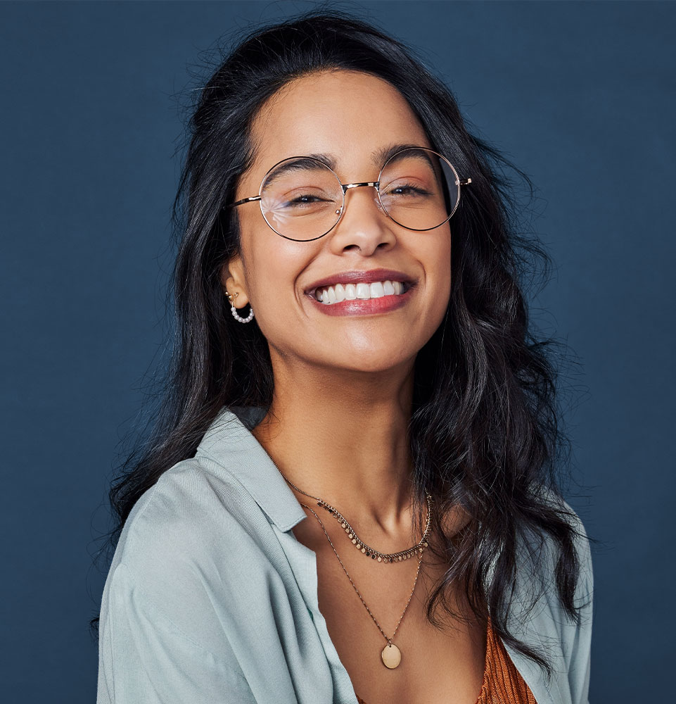 smiling lady after mobile