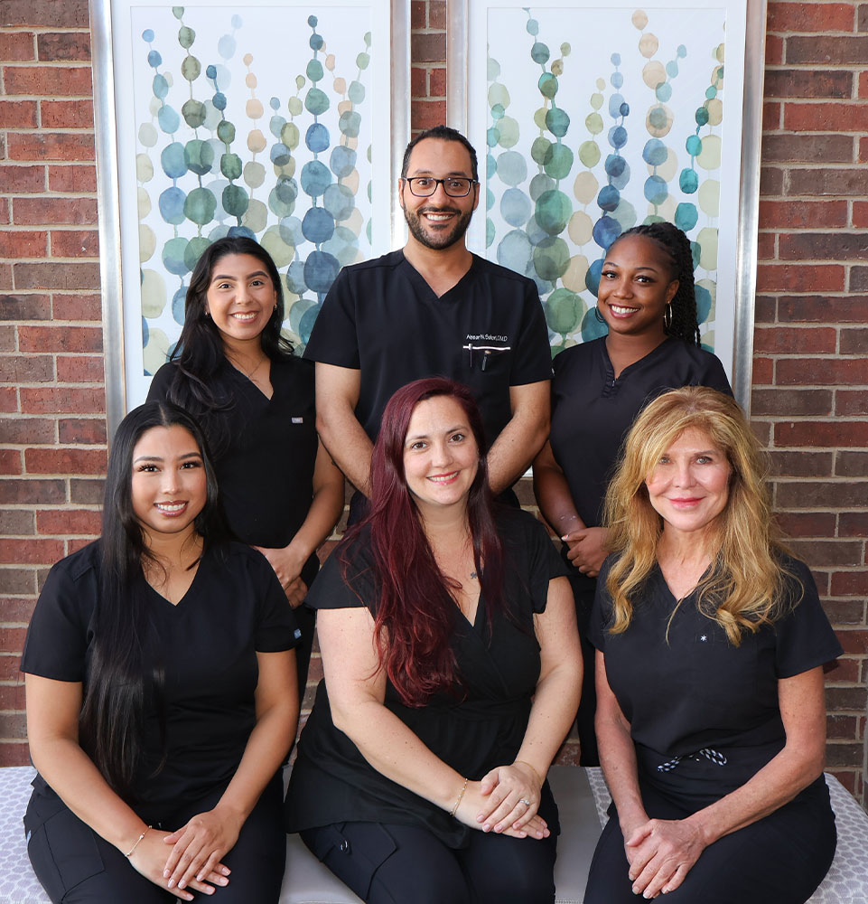 doctor and his team